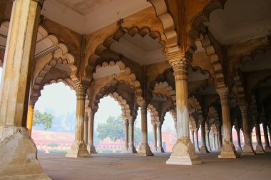 Diwan-i-Am - Agra Kalesi, Uttar Pradesh kamu Hall seyirci