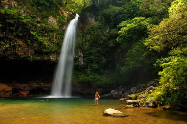 Bouma Ulusal Miras Park, Taveuni alt Tavoro şelaleler