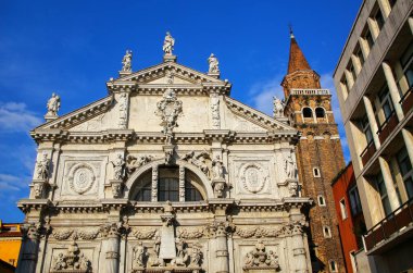 Kilise San Moise Venedik, İtalya