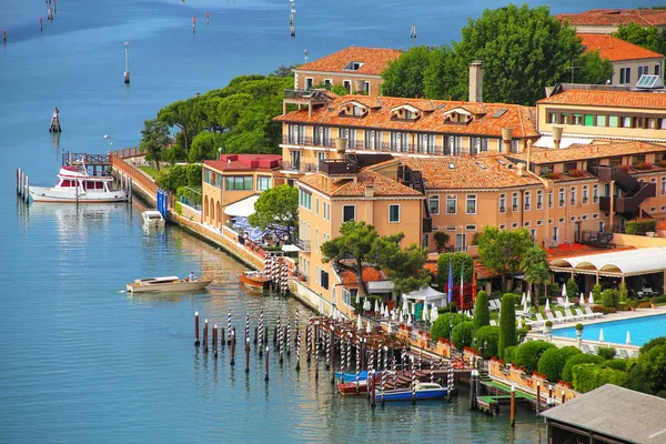 Blick auf die Insel Giudecca in Venedig, Italien — Stockfoto