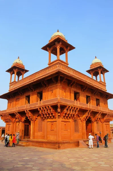 FATEHPUR SIKRI, INDIA-NOVEMBER 9: Diwan-i-Khas (Hall of Private — Stock Photo, Image