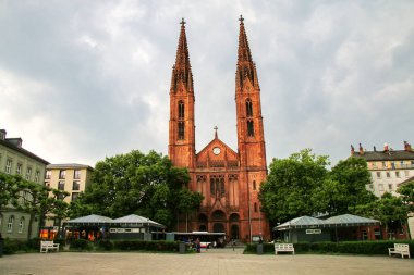 St. Bonifatius church on Luisenplatz square in Wiesbaden, Hesse,