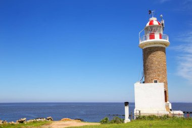 Punta Brava lighthouse in Punta Carretas, Montevideo, Uruguay