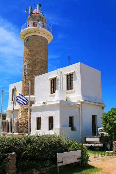 Punta Brava lighthouse in Punta Carretas, Montevideo, Uruguay