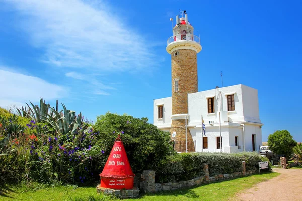 Punta Brava lighthouse in Punta Carretas, Montevideo, Uruguay — Stockfoto