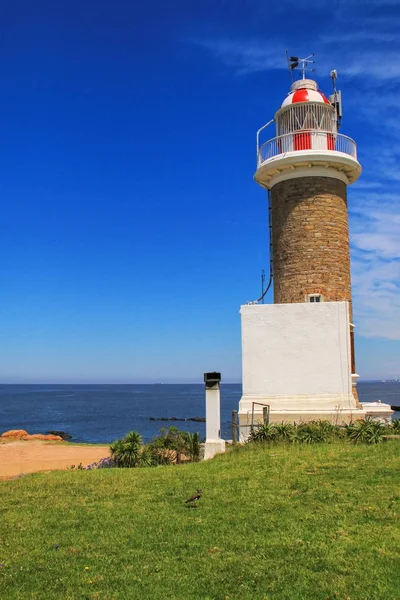 Punta Brava lighthouse in Punta Carretas, Montevideo, Uruguay — 图库照片
