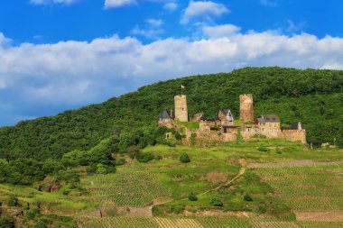 Thurant kale Alken kasaba Moselle Nehri, Rhineland-dostum yukarıda