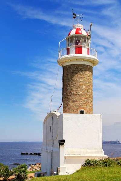 Punta Brava lighthouse in Punta Carretas, Montevideo, Uruguay — 图库照片