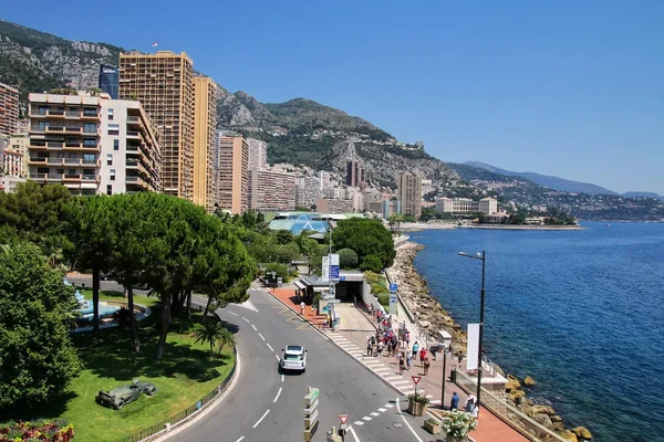 Вид на квартал Ларвотто в Монте-Карло, Монако . — стоковое фото