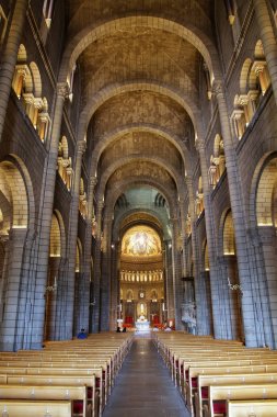 Monaco-Ville, Monaco-11 Temmuz: İç Saint Nicholas Cathe