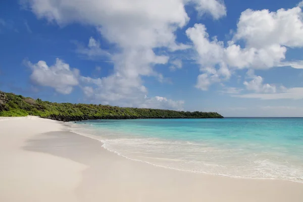 Homokos strand, a Gardner-öbölben, Espanola Island, Galapagos nemzeti — Stock Fotó