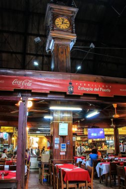 Montevideo, Uruguay - 9 Aralık: İç bağlantı noktası Pazar Aralık tarihinde