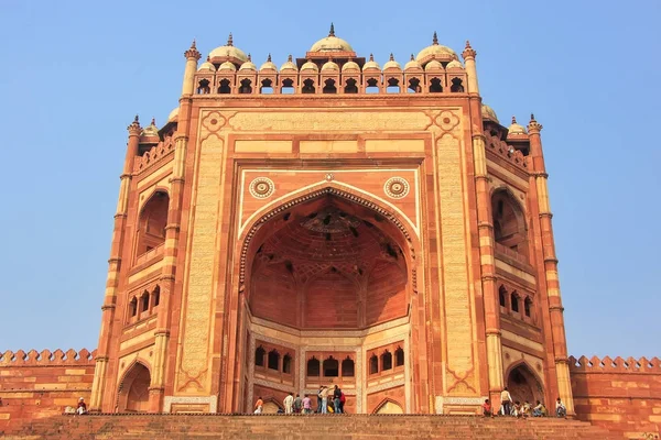 Buland Darwasa (Porta da Vitória) levando a Jama Masjid em Fatehpur — Fotografia de Stock