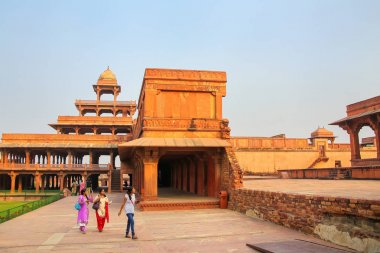 Fatehpur Sikri, Hindistan-Kasım 9: Panch Mahal Fatehpur Sikri 