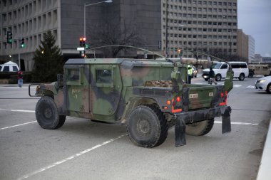 Ulusal Muhafız asker komuta aracı
