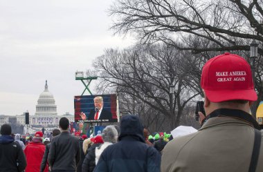Erkek giyimi Maga şapkaya Donald Trump açılışı