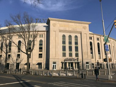 Gün boyunca Bronx Yankee Stadium
