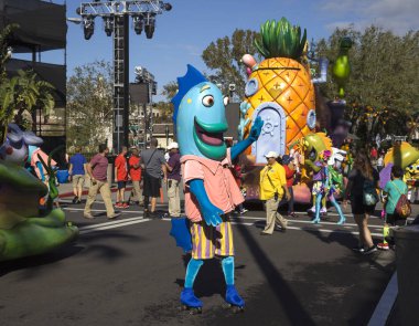 Sünger Bob karakter Universal Studios Orlando Florida