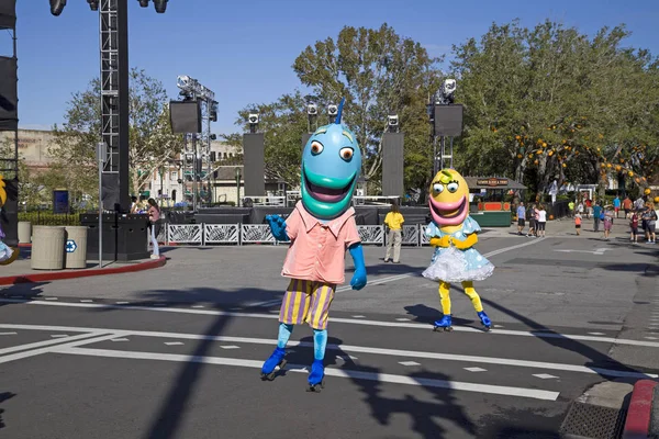 Sponge Bob charachters at Universal Studios Orlando Florida — Stock Photo, Image