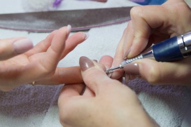 tırnak tırnak salonu için işlemi