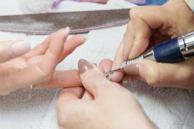 Uzatma tırnak salonu özel araç uzatma sonra işleme