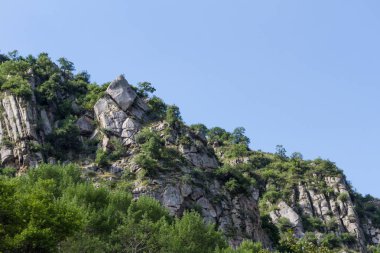 Kazakistan Trans-Ili Alatau Dağları taşları