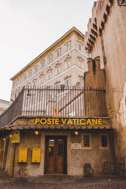Vatican postal service clipart
