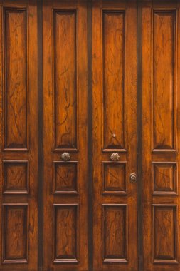 wooden doors clipart