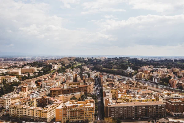 Vista Aérea Belos Edifícios Romanos Roma Itália — Fotografia de Stock Grátis