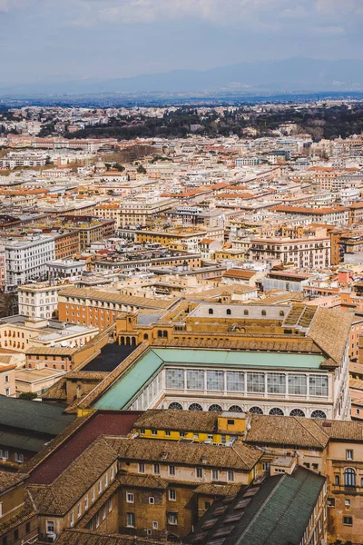 Vista Aérea Edifícios Roma Itália — Fotografia de Stock Grátis