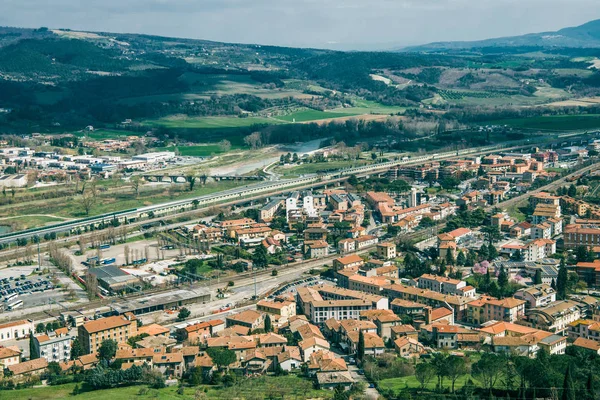 Vista aérea - foto de stock