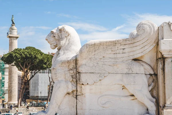 Winged lion — Stock Photo