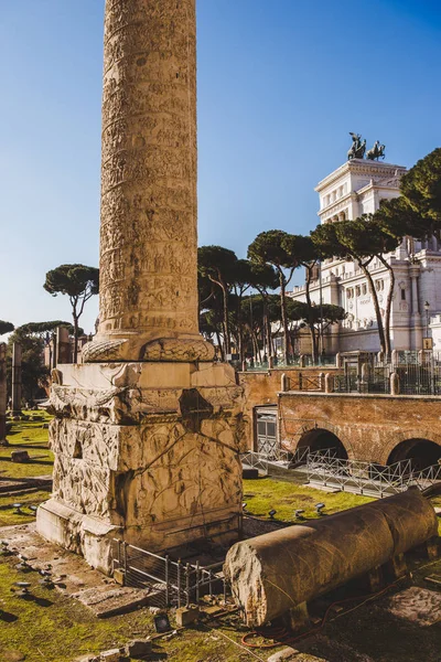 Trajans-Kolumne — Stockfoto