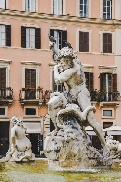 Fontana di Nettuno — Foto stock