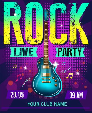 Grafik modern vektör illüstrasyonu, kaya konsepti 