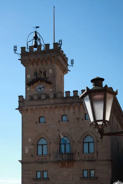 Stadhuis san marino — Stockfoto