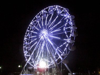 gece çekim panoramik tekerlek u