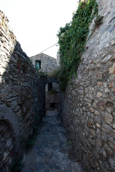 Ruelas ruas e construção de Portovenere p — Fotografia de Stock