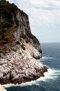 Portovenere q çevresinde sahil görünümü