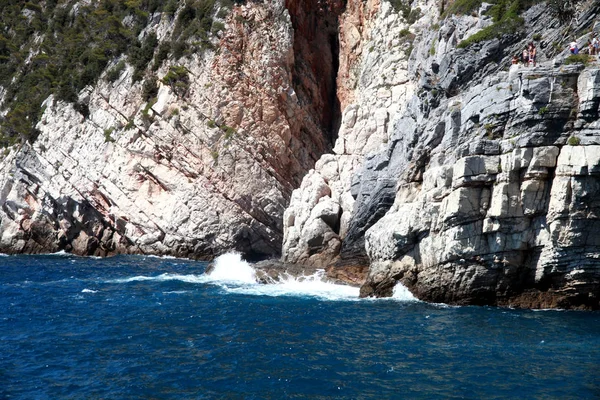 Uitzicht op de kust rond Portovenere l — Stockfoto