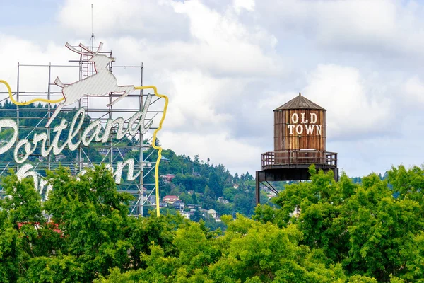 Eski şehir Portland Oregon