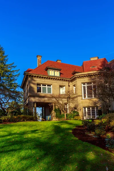 Portland Pittock Mansion — Stock Photo, Image