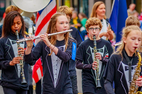 Veterans Day Parade 2016 — Stockfoto