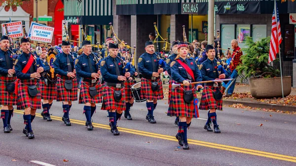 Veteránok napja Parade 2016 — Stock Fotó