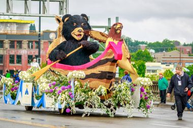 Portland büyük çiçek geçit töreni 2017