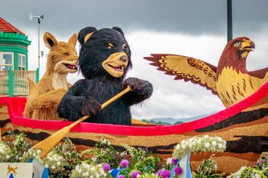 Portland büyük çiçek geçit töreni 2017