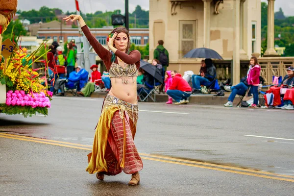 Portland Grand Parade kwiatowy 2017 — Zdjęcie stockowe