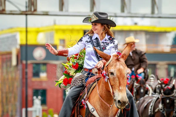 Portland Grand Parade kwiatowy 2017 — Zdjęcie stockowe