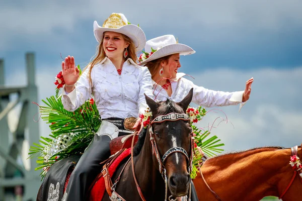 Portland Grand Floral Parade 2017 – stockfoto