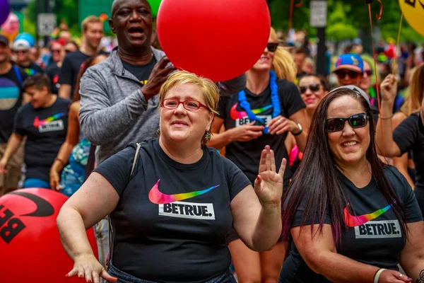 Desfile del Orgullo Portland 2017 — Foto de Stock